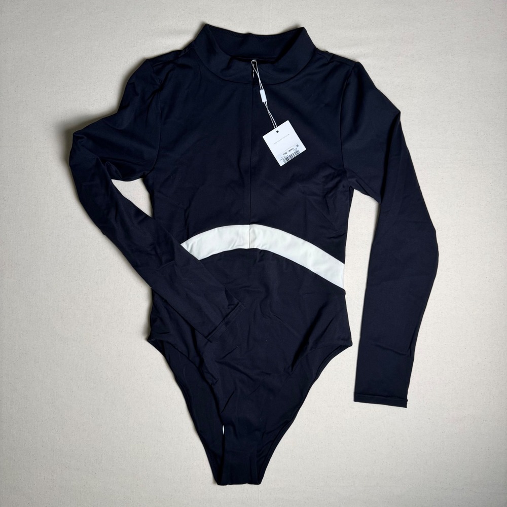 Solid & Striped x Sofia Richie Grainge The Priya One-Piece Women's L Retail $268 - Picture 2 of 6